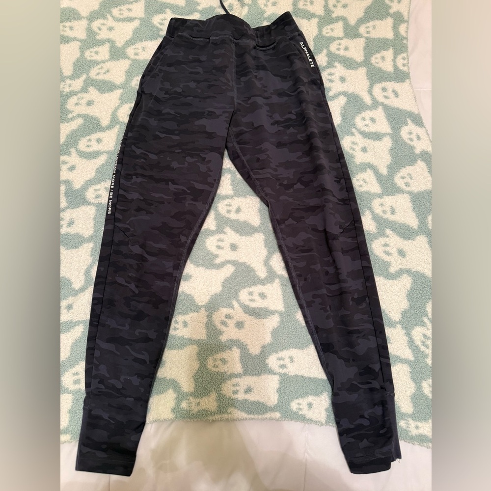 Alphalete Black Camo Performance Joggers